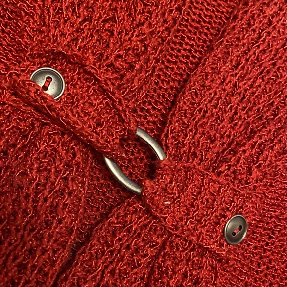 Vintage Parkhurst Red Knit Sweater - Picture 5 of 5
